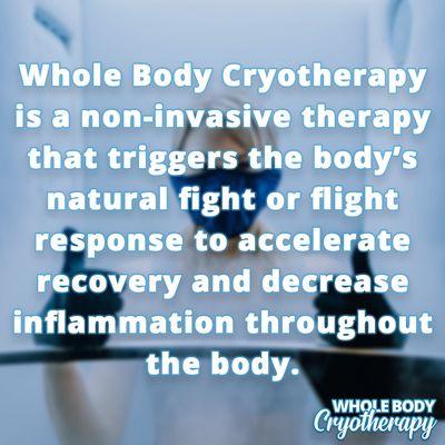 What is Whole Body Cryotherapy?