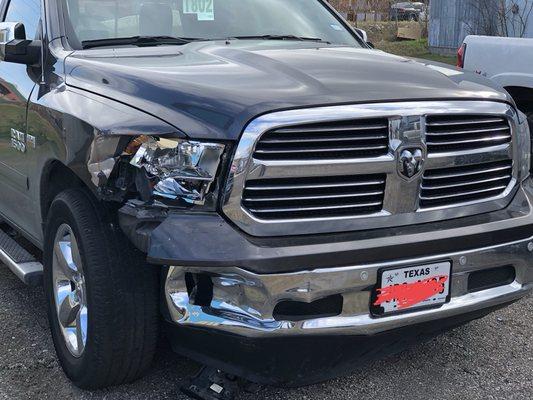 2016 Dodge Ram repairs