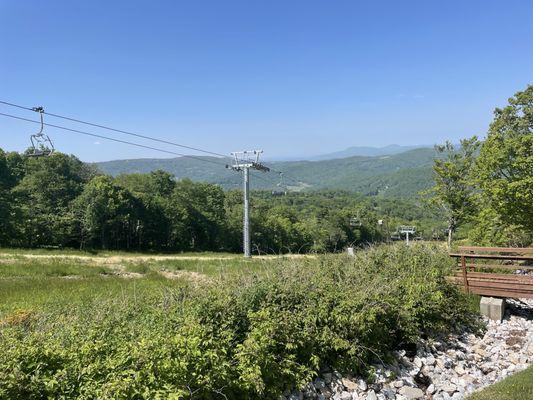 Ski lift right next to the condo!