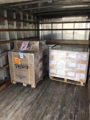 3 Pallets 4500 lbs.
Atlanta,Ga to Chattanooga,TN