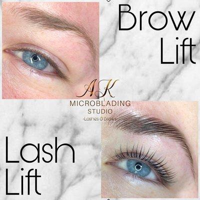 Brow Lamination & Lash Lift with Tint