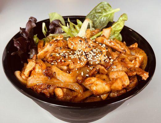 Spicy chicken bowl