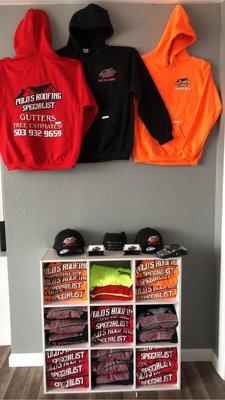 Polo's Roofing Specialist LLC Merchandise!