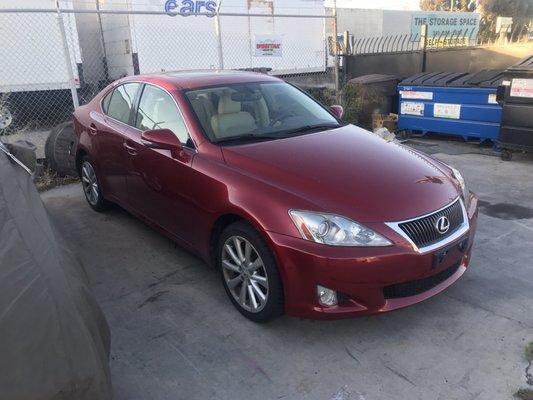 2010 Lexus IS 250 AWD 29000 mileage