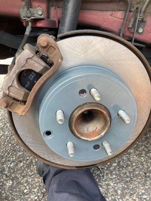 Replacement brakes and rotors