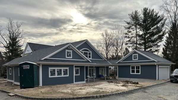 House and garage