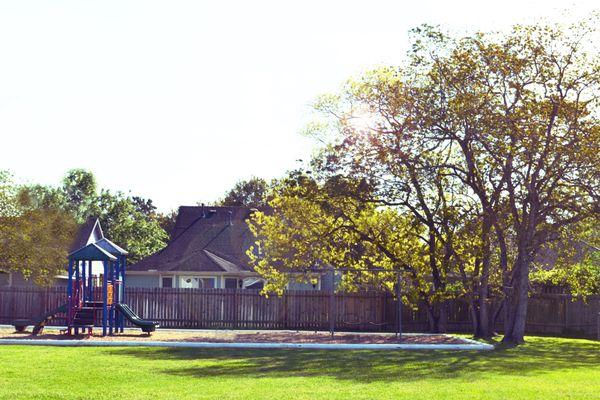 We offer two wonderful outdoor playgrounds for our students to enjoy.