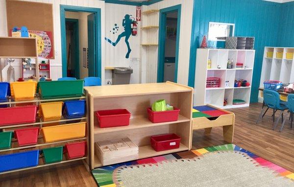 Inside the preschool