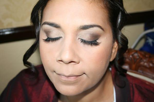 wedding airbrush make-up