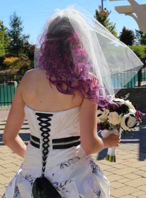 Beth at Sona Bella did my amazing hair for my wedding day!