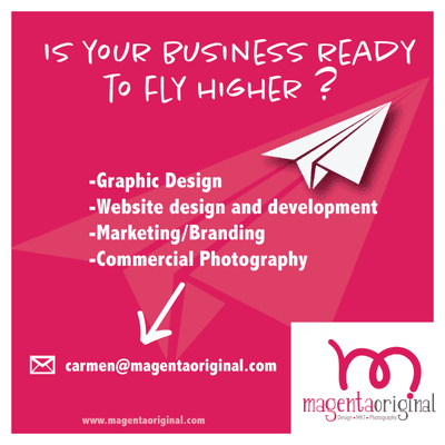 Graphic Design, Marketing and commercial photography!