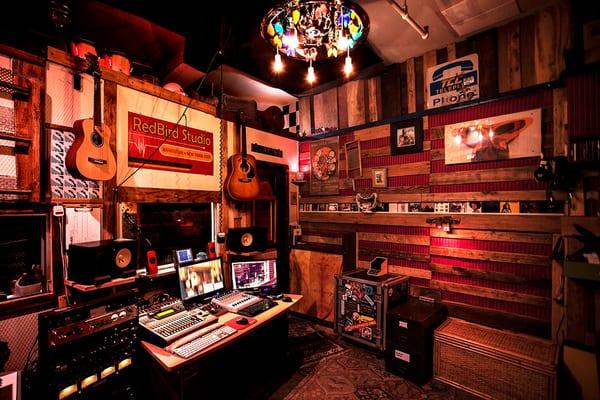 RedBird Studio NYC Control Room, Right Side - Photo: Max Di Biaggio