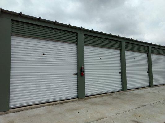 Exterior Non-Climate storage units