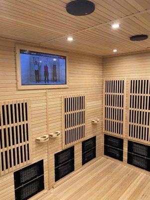 One of our 30 minute Isometric Workout Sauna.