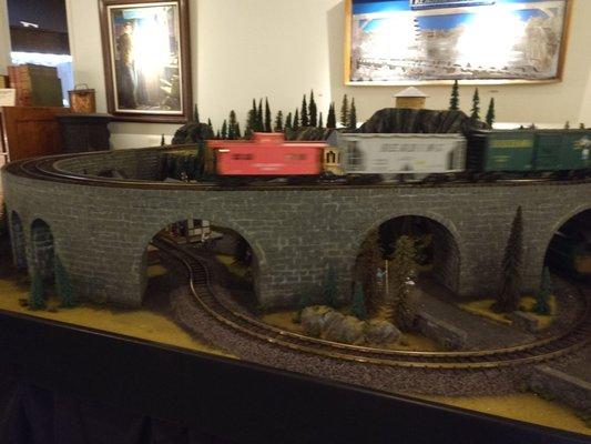 G-Scale model train layout