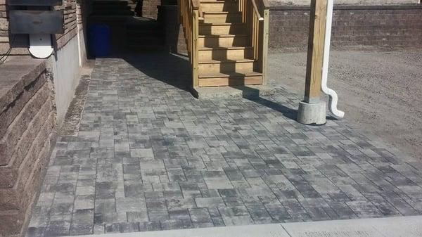 Patio and Driveways