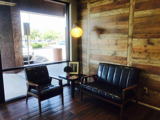 Medical marijuana patients looking for their MMJ card will find a comfortable & clean waiting room.