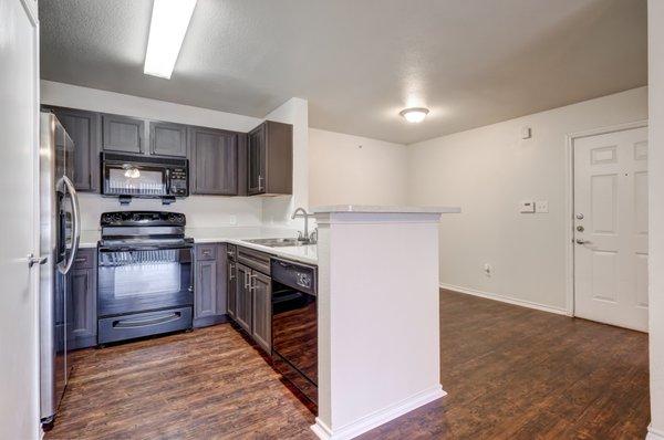 Kitchen space that allows you to entertain.