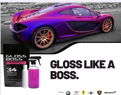 Gloss like a boss...