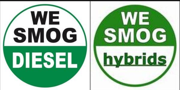 We Smog Diesel and Hybrids