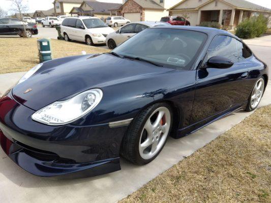 Paint correction and 1yr ceramic on a Porsche 911.