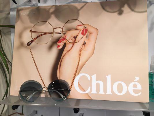 Beautiful Chloé sunglasses and optical frames