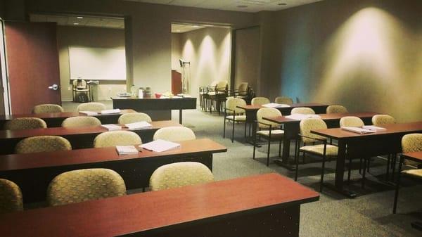 My awesome classroom at Mountain Vista Medical Center