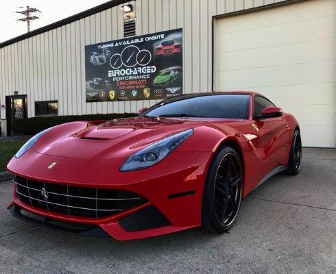 Ferrari F12 Berlinetta! Cat deletes and tune!!!