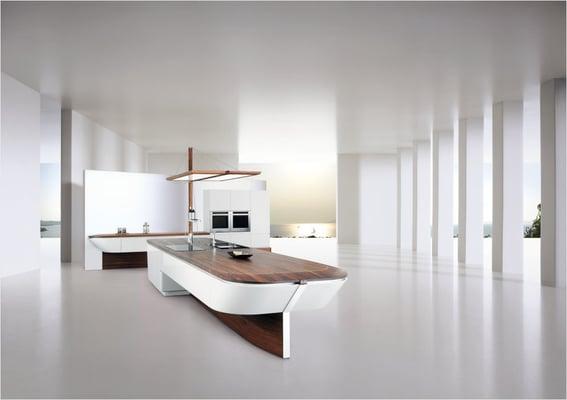 Marecucina by Alno. Maritime inspired kitchen  design www.alno-usa.com