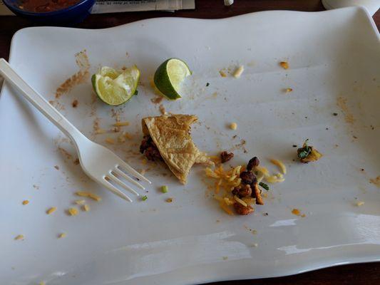 I always clean my plate at La Pasadita!