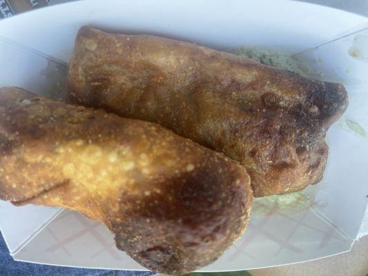 Taco egg rolls