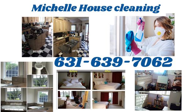 Michelle house cleaning 631)-6397062