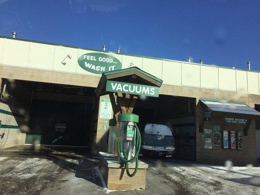 Green Hanger Car Wash