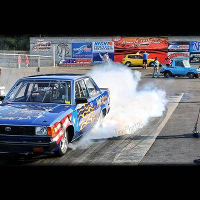 Atco Dragway - Their annual show dragrace Import vs Domestic