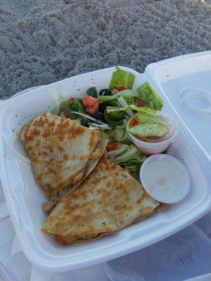 Chicken quesadilla