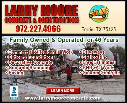 Larry Moore Concrete and Construction