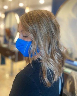 Balayage and Haircut