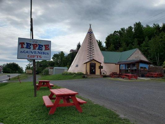 The Tepee! Been coming here since I was little!!