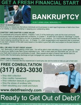 Indianapolis Bankruptcy Lawyer information