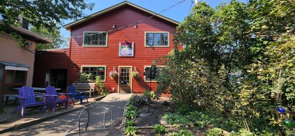 Adirondack is set in this quaint garden patch off the main drag in Nisswa.