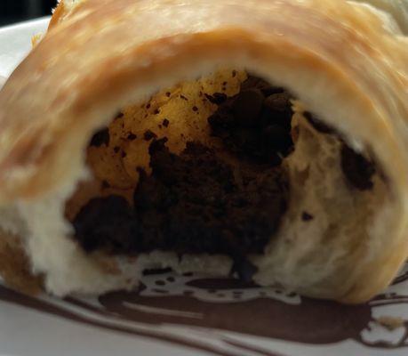 Filled Croissant  with Chocolate