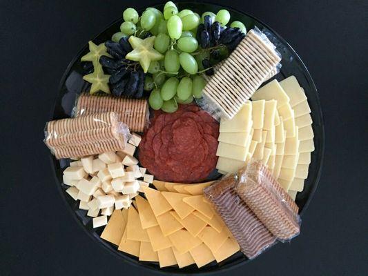 The "Star of the Show"  cheese and cracker platter!