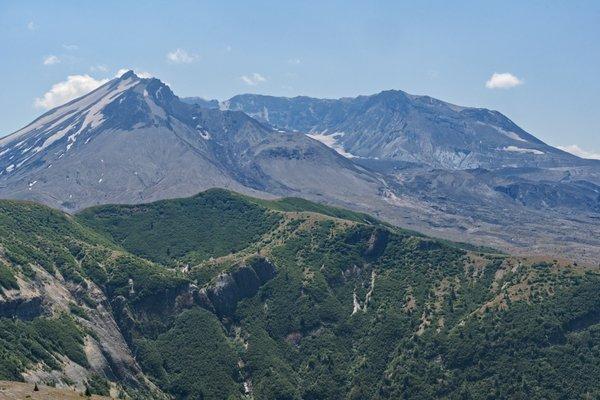 Incredible views from within the volcanic blast zone