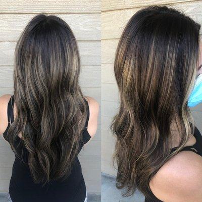 Balayage for a subtle look