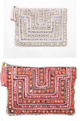 Moroccan inspired clutches