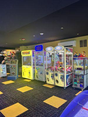 Various Claw Machines.