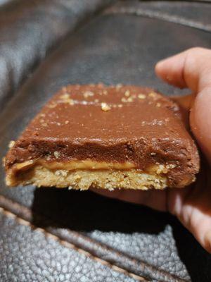 Chocolate peanut butter bar