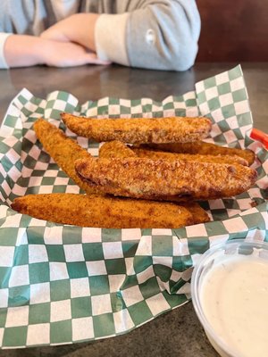 Fried Pickles Basket