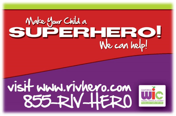 RivHero WIC. Riverside County WIC offices.