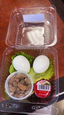 Egg protein box